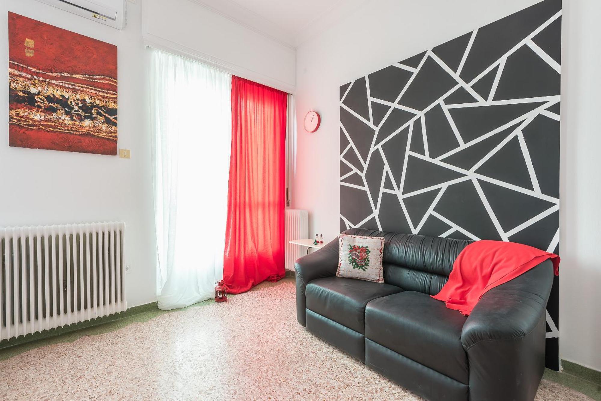 Private Rooms Athens - Shared Bathroom 部屋 写真